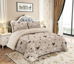 Edredón golsun estampado queen