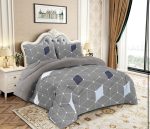 Edredón golsun estampado queen