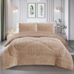 Edredón golsun liso queen