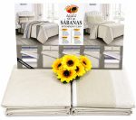 Sabana de 8pcs queen