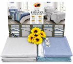 Sabana de 8pcs queen