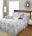 Sabana doble volado queen 4pcs