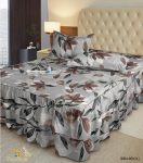 Sabana doble volado queen 4pcs