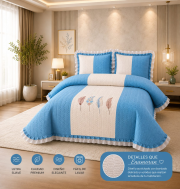 Cubre Cama con Bordado - Imagen 4